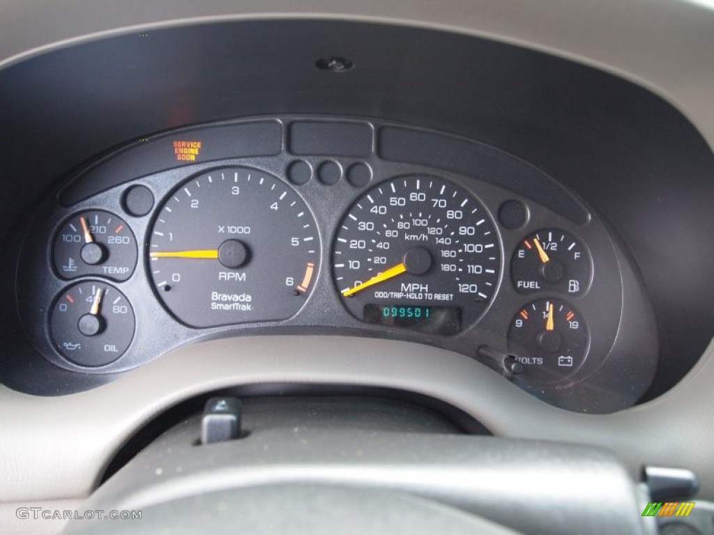 2001 Oldsmobile Bravada AWD Gauges Photos