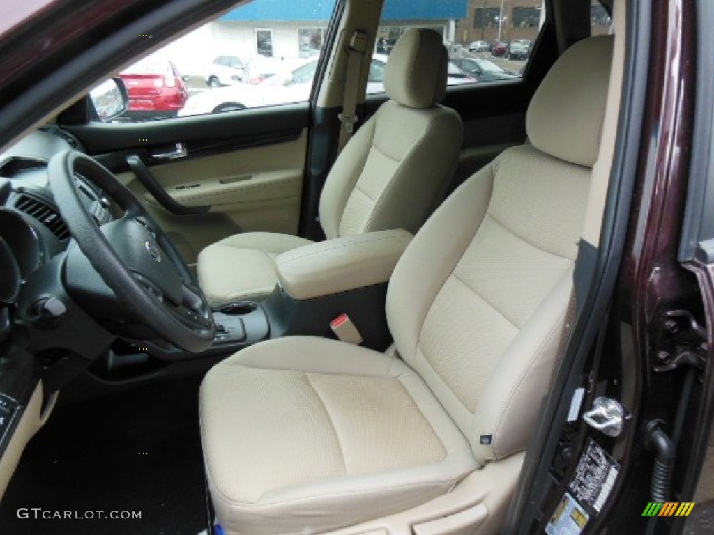 2013 Kia Sorento LX V6 AWD Front Seat Photo #77484547