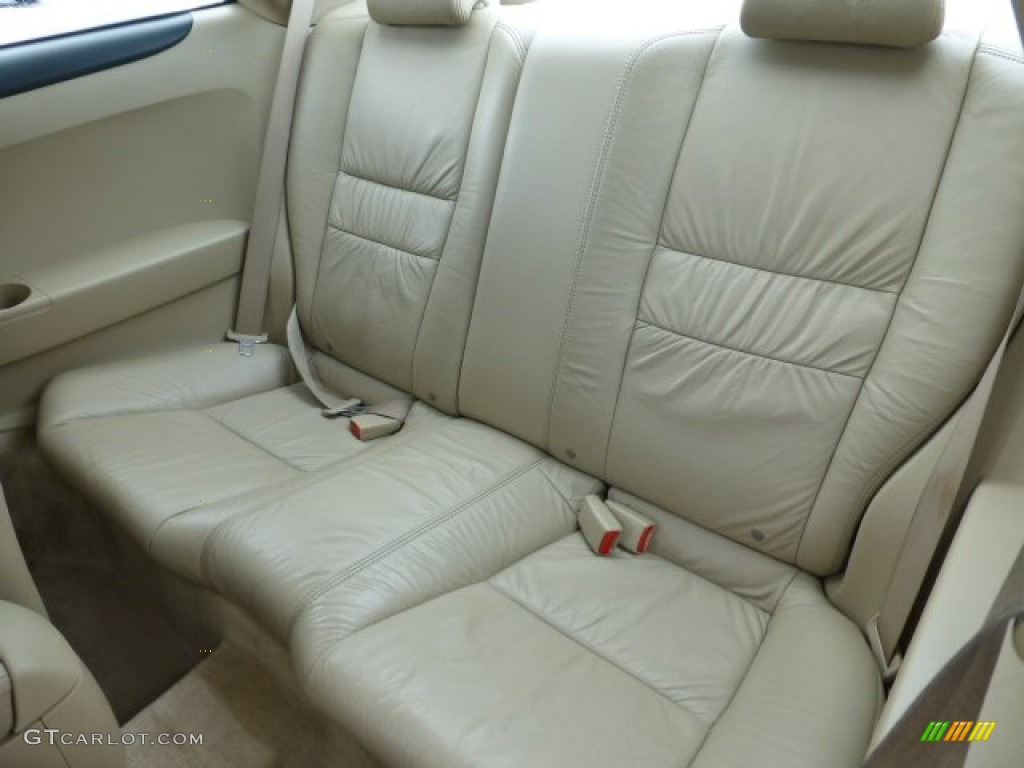 Ivory Interior 2005 Honda Accord EX V6 Coupe Photo #77484686