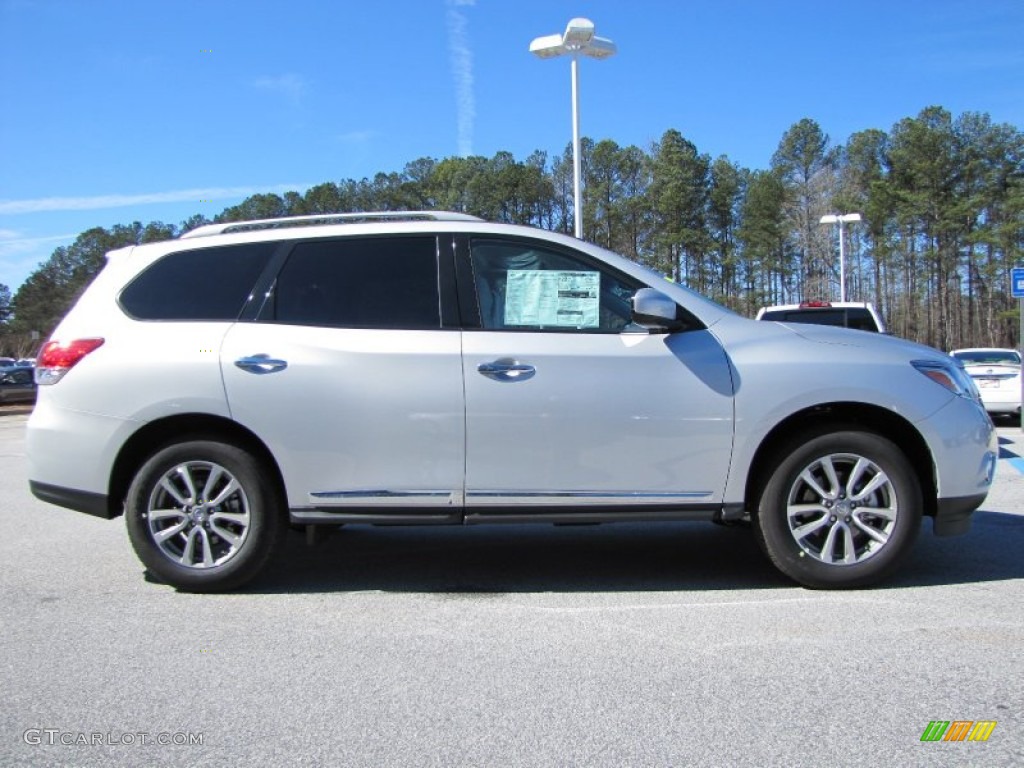 Brilliant Silver 2013 Nissan Pathfinder SL Exterior Photo #77484755