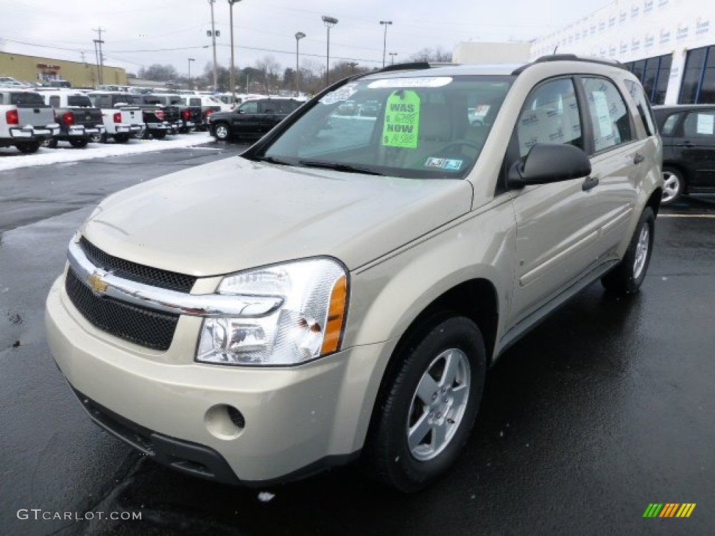 Gold Mist Metallic 2009 Chevrolet Equinox LS Exterior Photo #77485032
