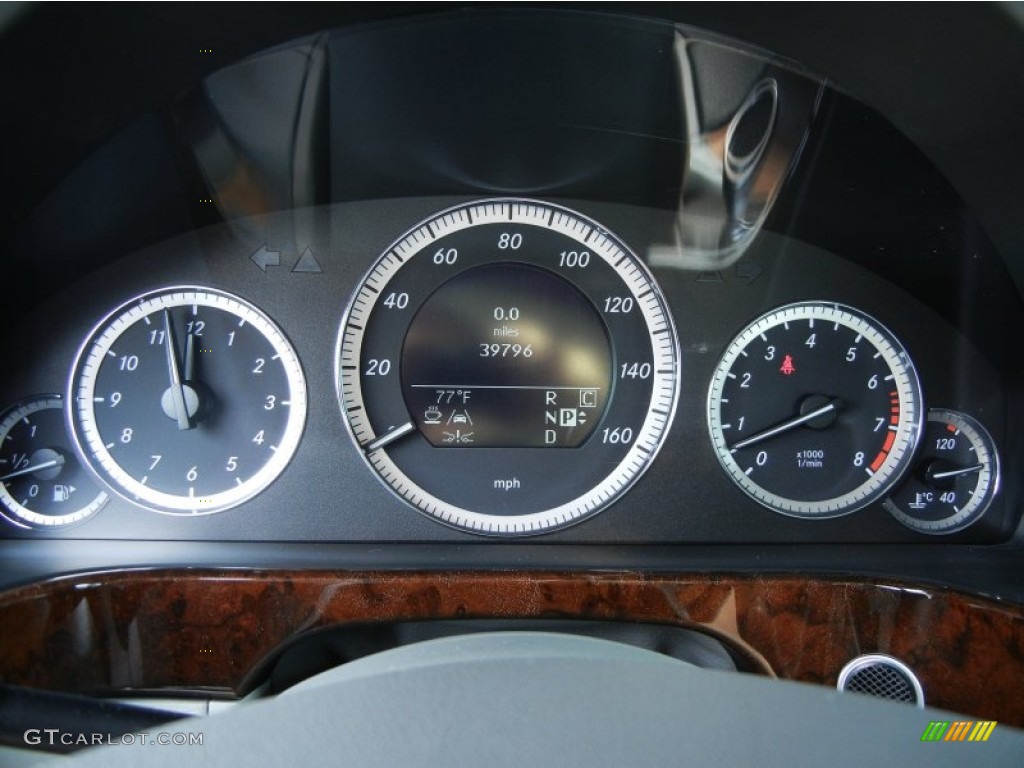 2010 Mercedes-Benz E 350 Sedan Gauges Photo #77485262
