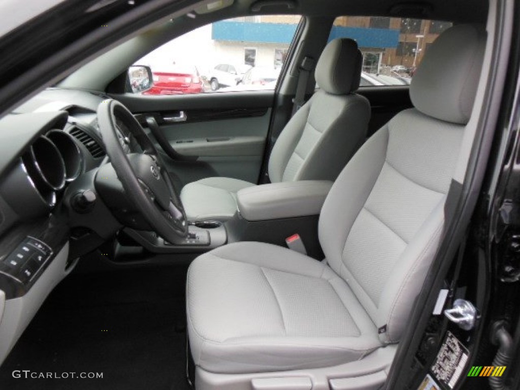 Black Interior 2013 Kia Sorento LX V6 AWD Photo #77485418
