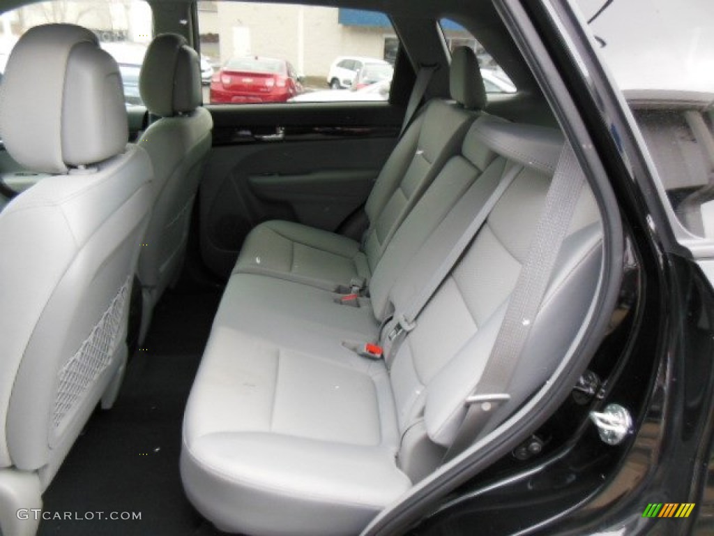 Black Interior 2013 Kia Sorento LX V6 AWD Photo #77485448