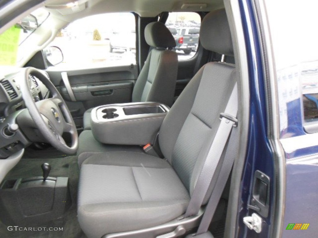 Dark Titanium Interior 2011 Chevrolet Silverado 1500 LS Extended Cab 4x4 Photo #77486208