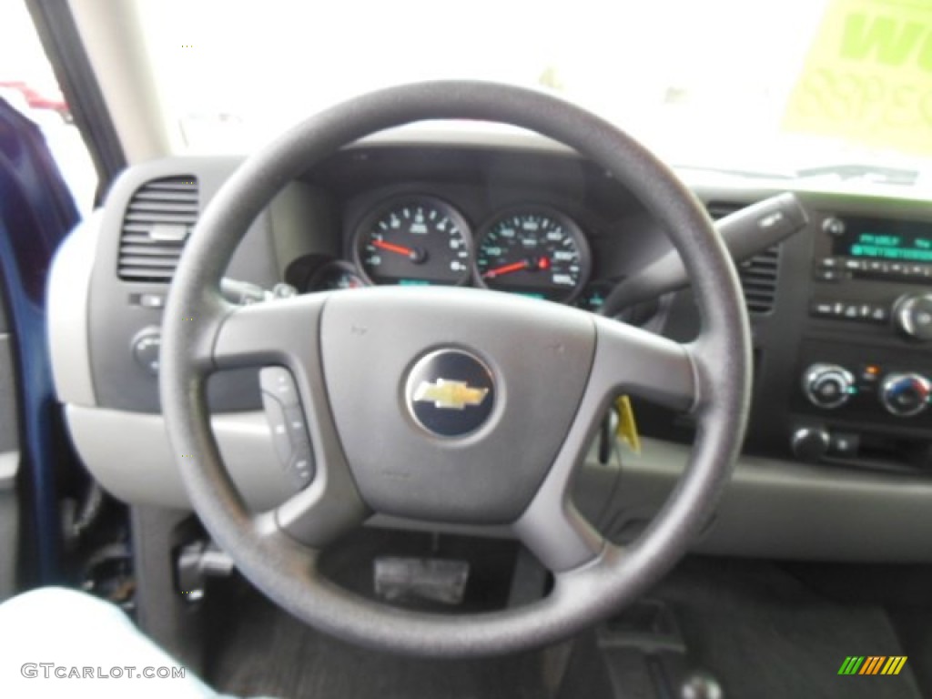 2011 Silverado 1500 LS Extended Cab 4x4 - Imperial Blue Metallic / Dark Titanium photo #18