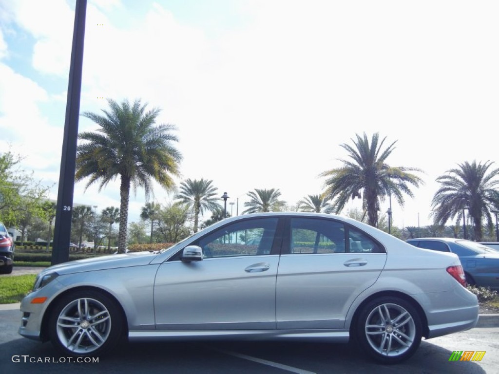 Iridium Silver Metallic 2013 Mercedes-Benz C 250 Sport Exterior Photo #77486728