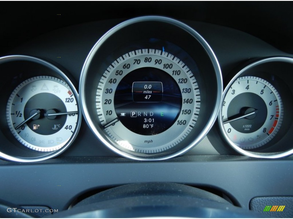 2013 Mercedes-Benz C 250 Sport Gauges Photo #77486918