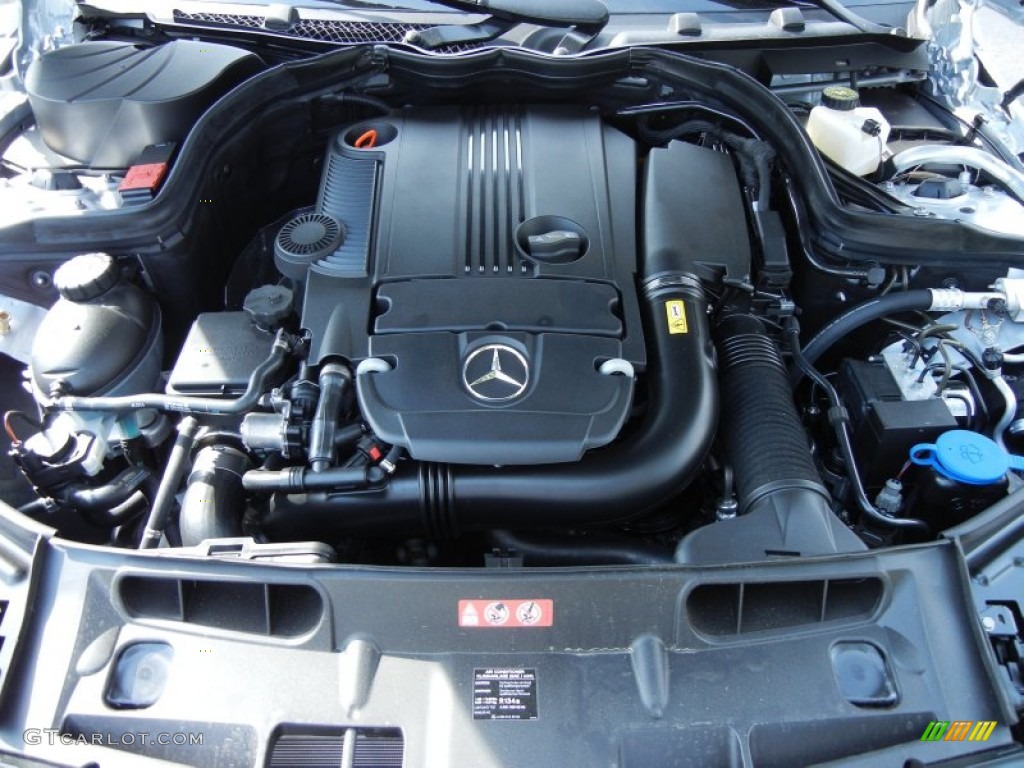 2013 Mercedes-Benz C 250 Sport 1.8 Liter DI Turbocharged DOHC 16-Valve VVT 4 Cylinder Engine Photo #77487000