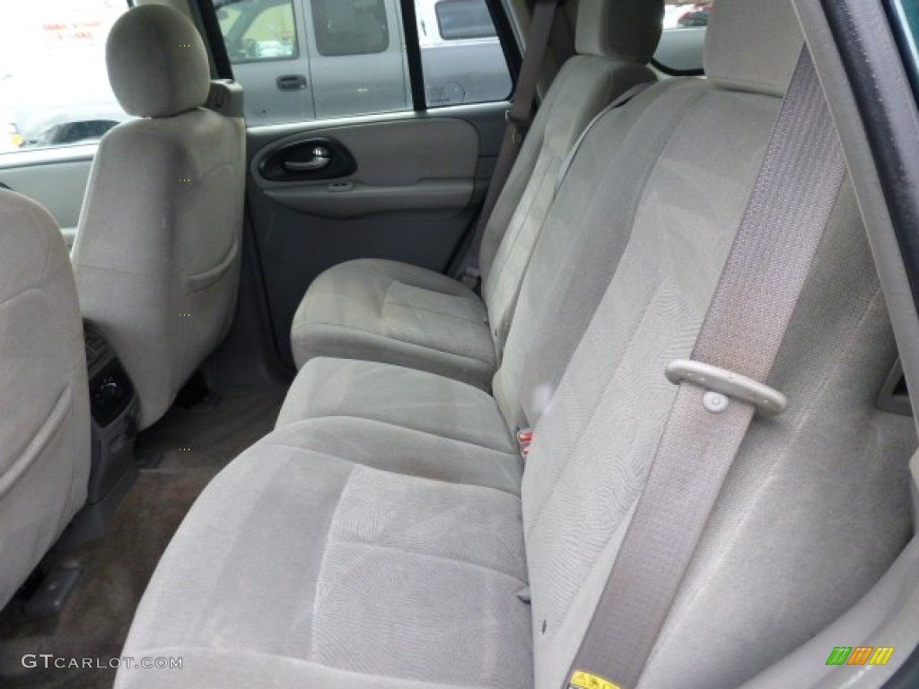2005 TrailBlazer LS 4x4 - Emerald Jewel Green Metallic / Light Gray photo #9