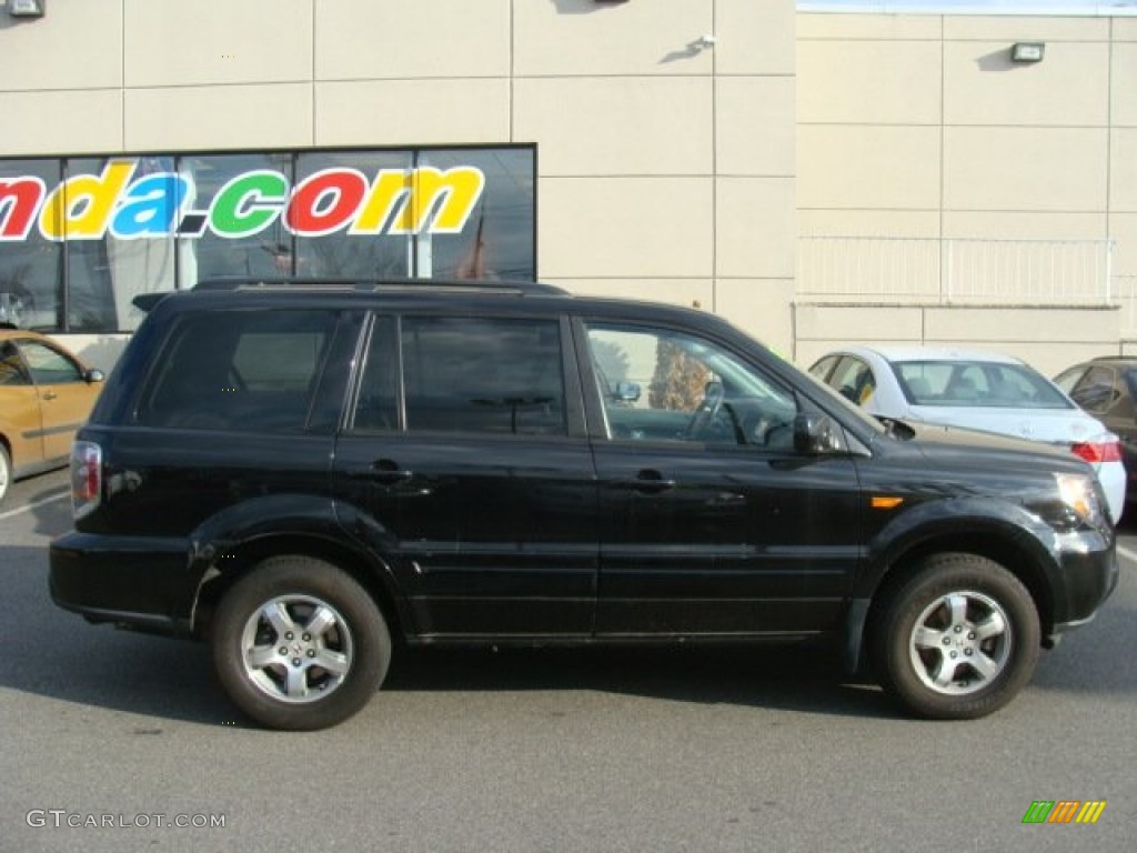 Formal Black 2008 Honda Pilot EX-L 4WD Exterior Photo #77487062