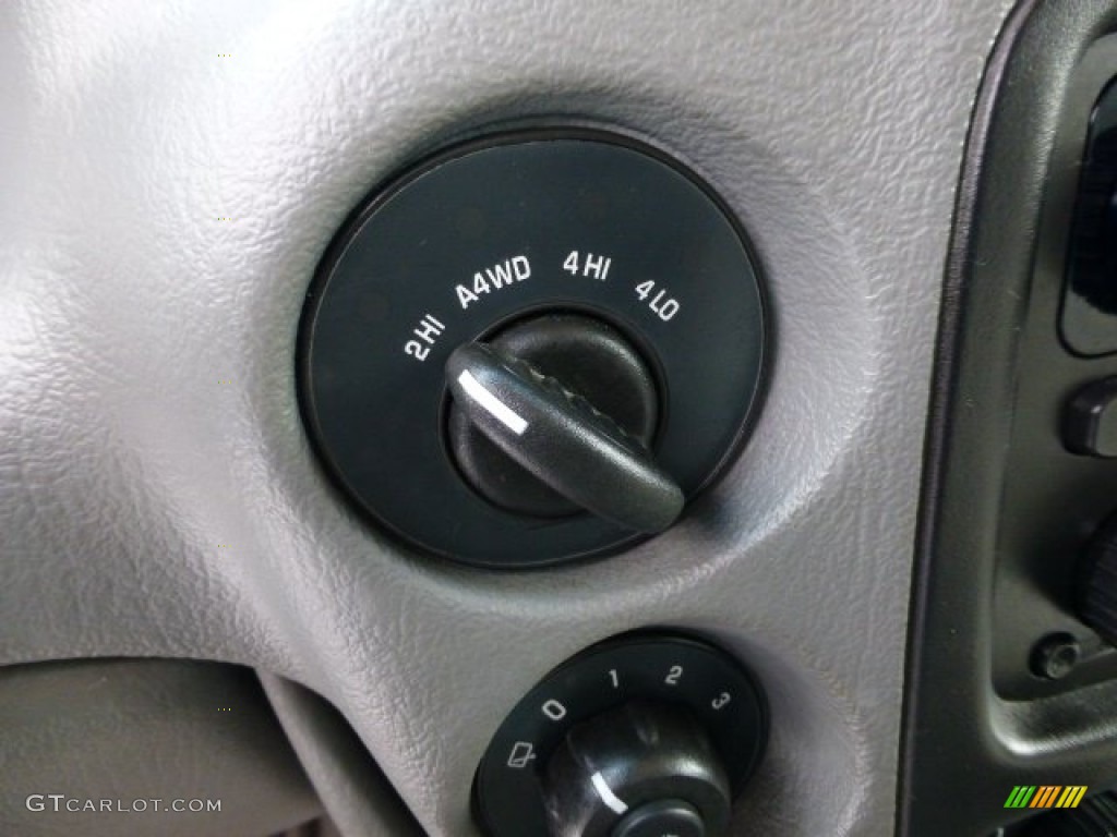 2005 TrailBlazer LS 4x4 - Emerald Jewel Green Metallic / Light Gray photo #12