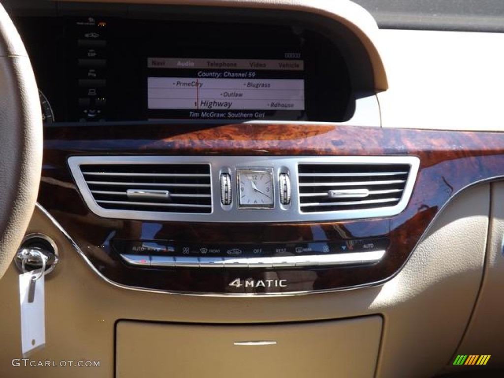 2008 S 550 4Matic Sedan - Black / Cashmere/Savanna photo #19