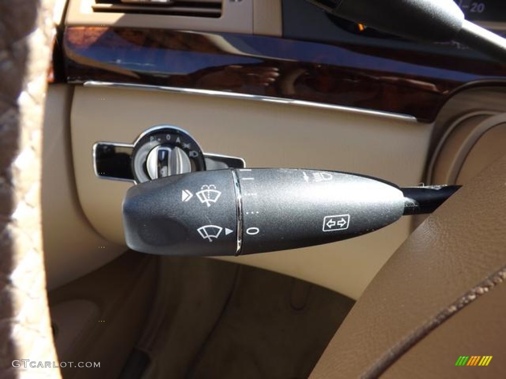 2008 S 550 4Matic Sedan - Black / Cashmere/Savanna photo #25