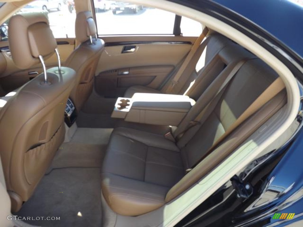 2008 S 550 4Matic Sedan - Black / Cashmere/Savanna photo #36