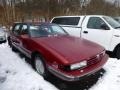 Garnet Red Metallic 1990 Pontiac Bonneville LE Exterior