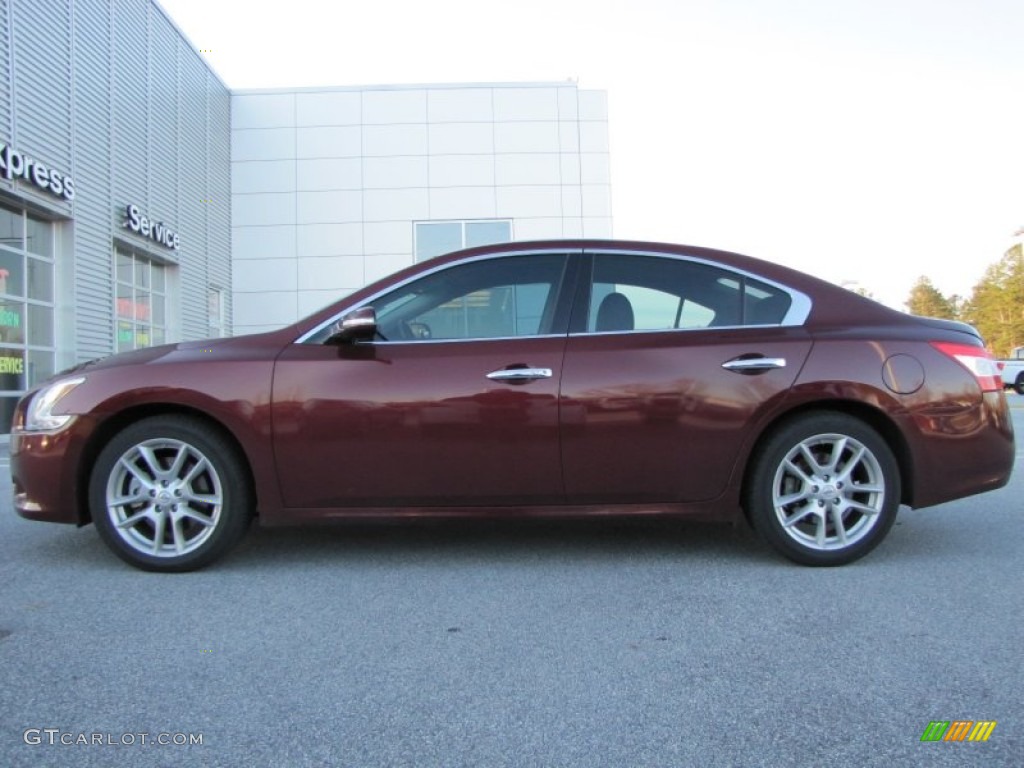 Tuscan Sun Red 2010 Nissan Maxima 3.5 SV Exterior Photo #77487647