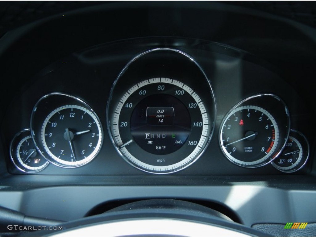 2013 Mercedes-Benz E 550 Cabriolet Gauges Photo #77487690