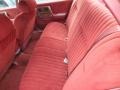 Rear Seat of 1990 Bonneville LE