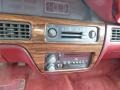 1990 Pontiac Bonneville Red Interior Controls Photo
