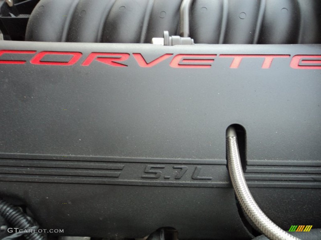 2004 Corvette Convertible - Machine Silver Metallic / Black photo #29