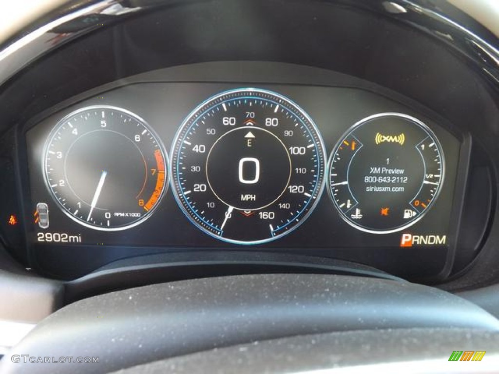 2013 Cadillac XTS Platinum AWD Gauges Photo #77488190