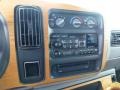 1998 Chevrolet Chevy Van Blue Interior Controls Photo