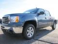 2013 Stealth Gray Metallic GMC Sierra 1500 SLE Crew Cab  photo #3