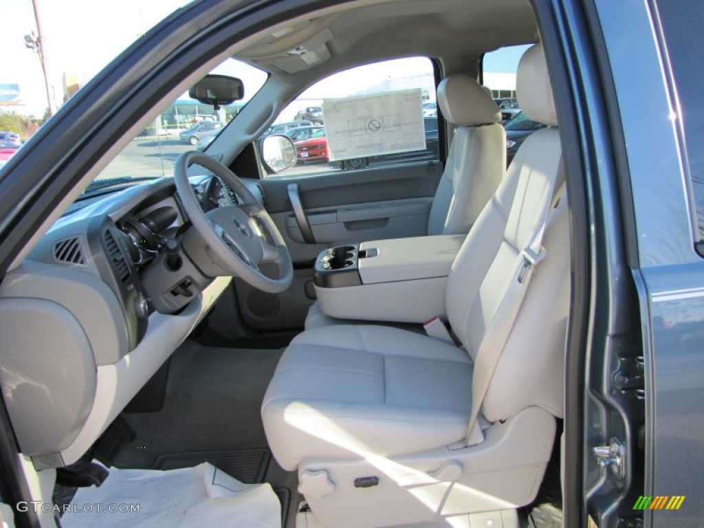 2013 Sierra 1500 SLE Crew Cab - Stealth Gray Metallic / Light Titanium/Dark Titanium photo #9