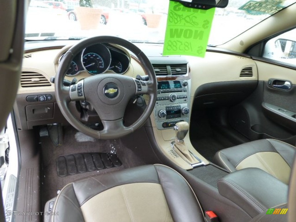 Cocoa/Cashmere Interior 2010 Chevrolet Malibu LTZ Sedan Photo #77488496