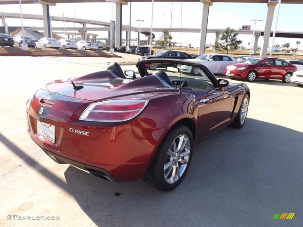 2009 Sky Roadster - Ruby Red / Black photo #3