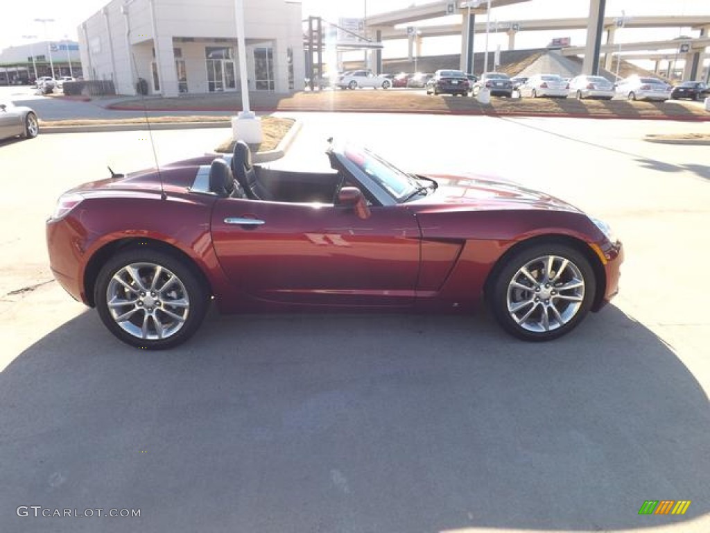 2009 Sky Roadster - Ruby Red / Black photo #5