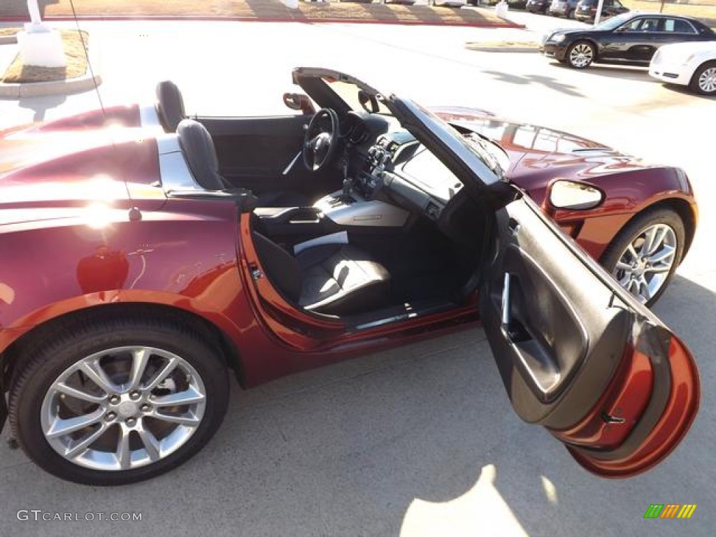 2009 Sky Roadster - Ruby Red / Black photo #10