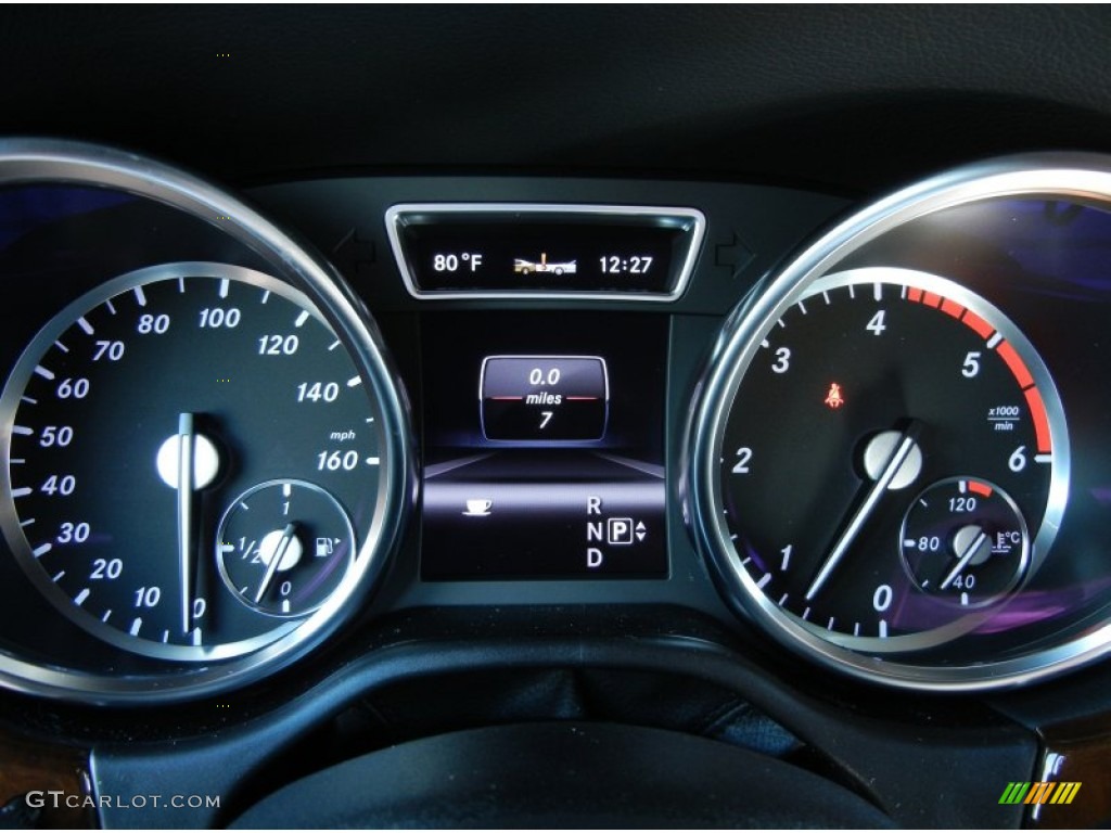 2013 Mercedes-Benz GL 350 BlueTEC 4Matic Gauges Photo #77490026