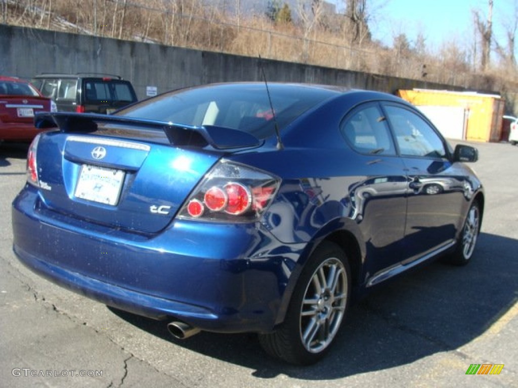 2008 tC  - Blue Ribbon Metallic / Dark Charcoal Gray photo #4