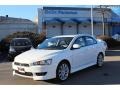 2010 Wicked White Metallic Mitsubishi Lancer GTS  photo #1