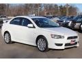 2010 Wicked White Metallic Mitsubishi Lancer GTS  photo #3