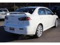 2010 Wicked White Metallic Mitsubishi Lancer GTS  photo #5