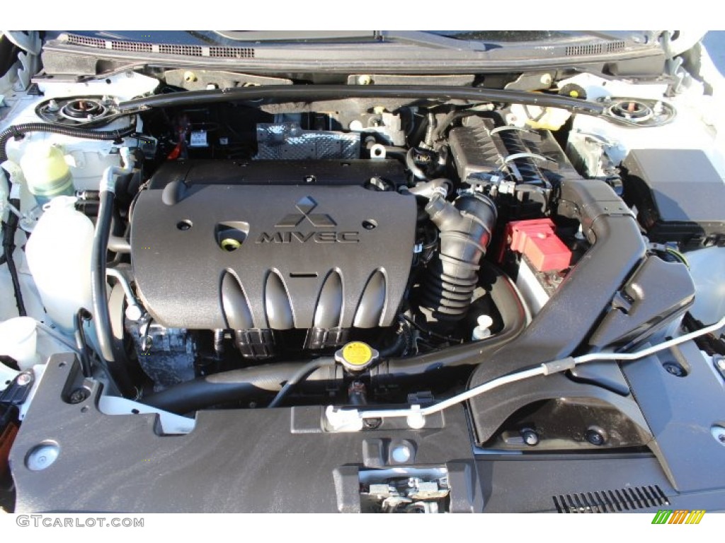 2010 Mitsubishi Lancer GTS 2.4 Liter DOHC 16-Valve MIVEC 4 Cylinder Engine Photo #77493071