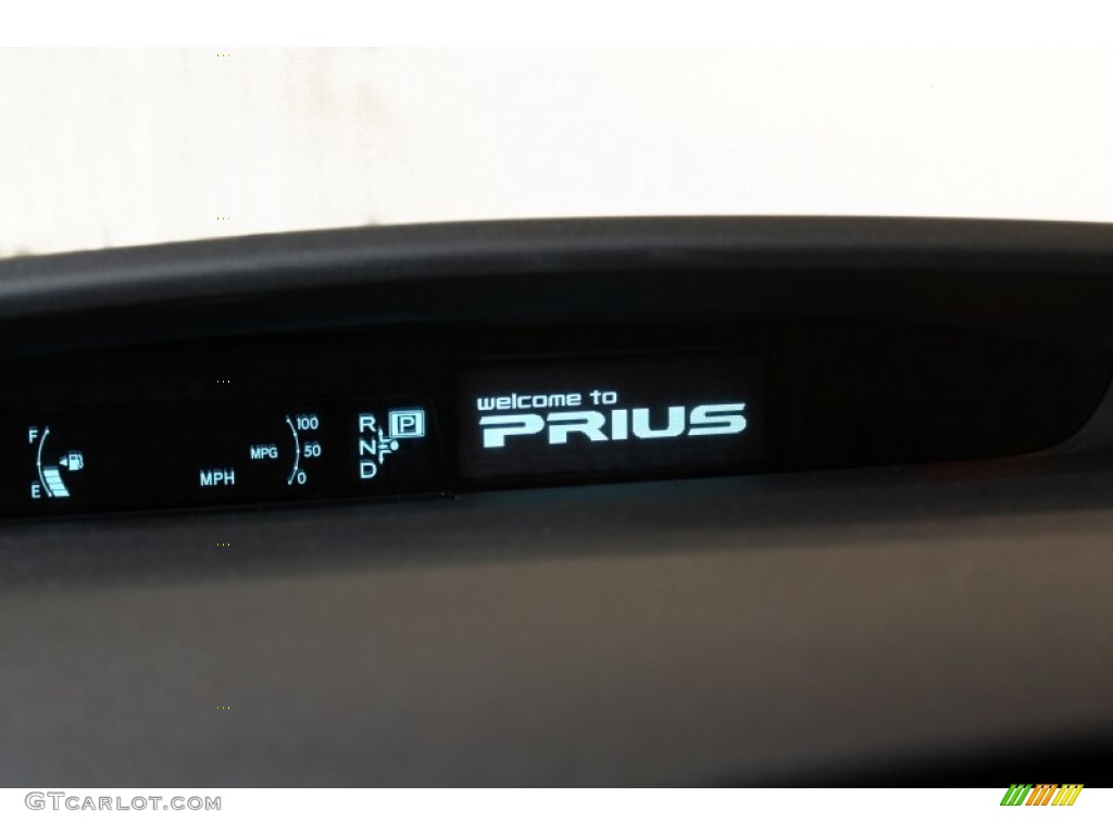 2010 Prius Hybrid V - Blue Ribbon Metallic / Dark Gray photo #6