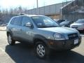 2005 Alpine Frost Light Blue Hyundai Tucson GLS V6 4WD  photo #3