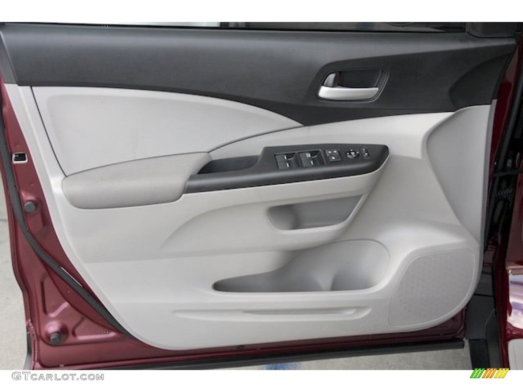 2012 CR-V LX - Basque Red Pearl II / Gray photo #27