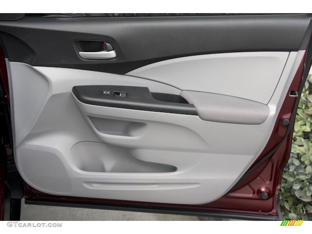 2012 CR-V LX - Basque Red Pearl II / Gray photo #30