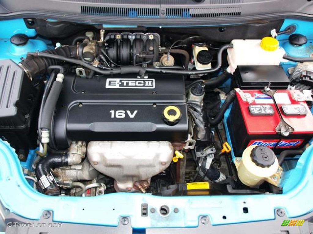 2007 Chevrolet Aveo LT Sedan 1.6 Liter DOHC 16-Valve E-TEC 4 Cylinder Engine Photo #77494859