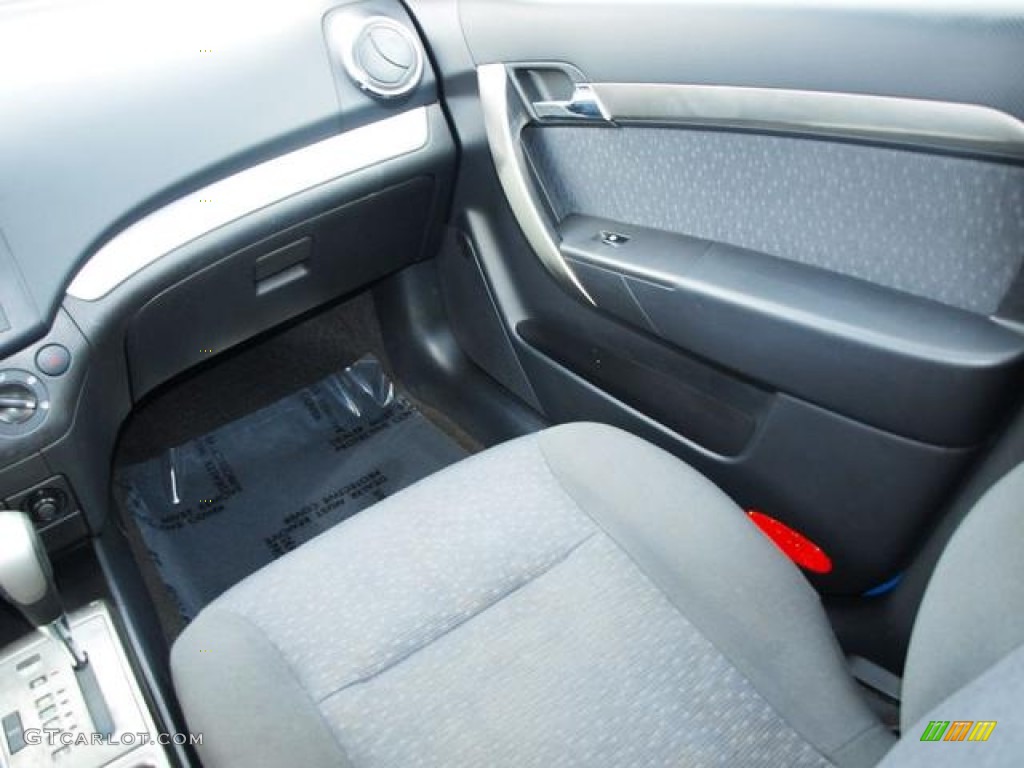 2007 Aveo LT Sedan - Bright Blue / Charcoal Black photo #13