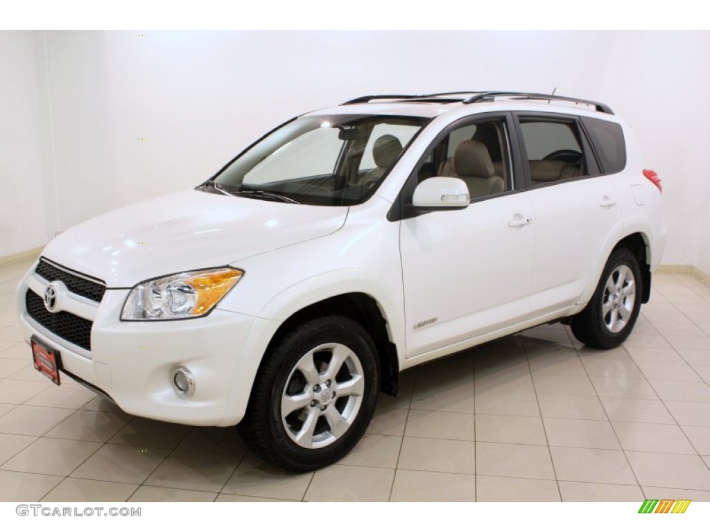 Blizzard White Pearl 2010 Toyota RAV4 Limited Exterior Photo #77495100
