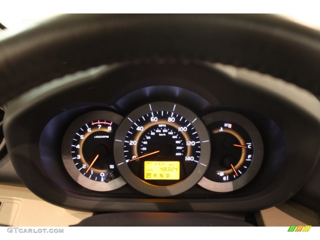 2010 Toyota RAV4 Limited Gauges Photo #77495189