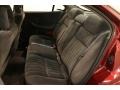 2002 Pontiac Grand Prix Graphite Interior Rear Seat Photo