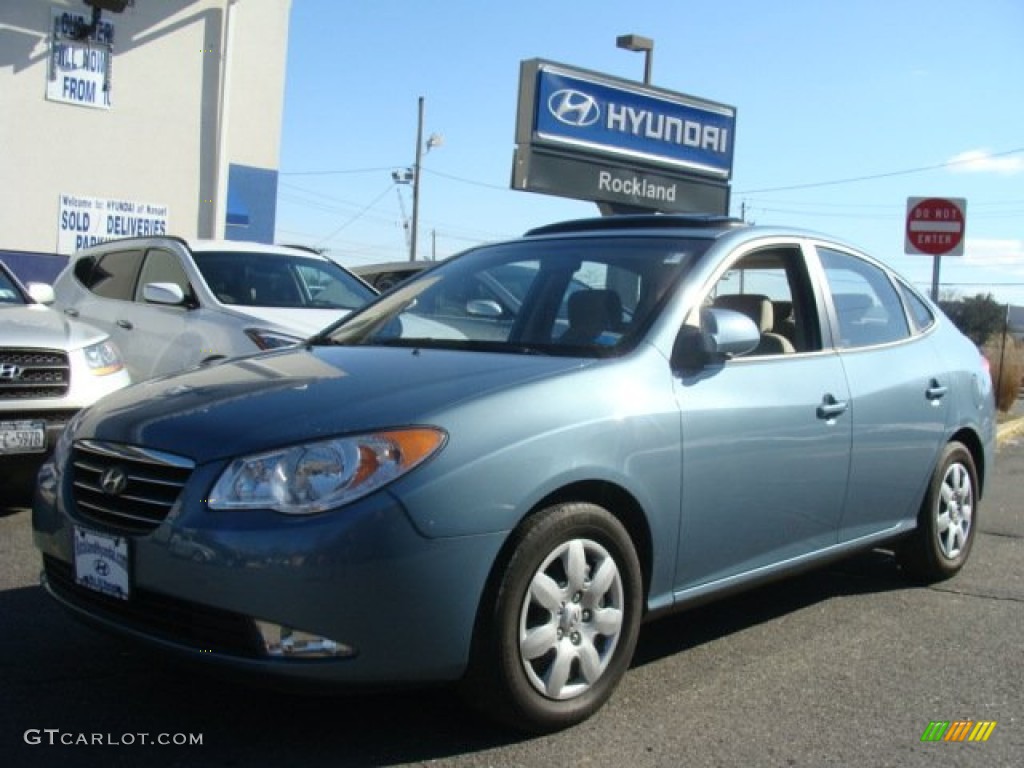 Seattle Light Blue Hyundai Elantra