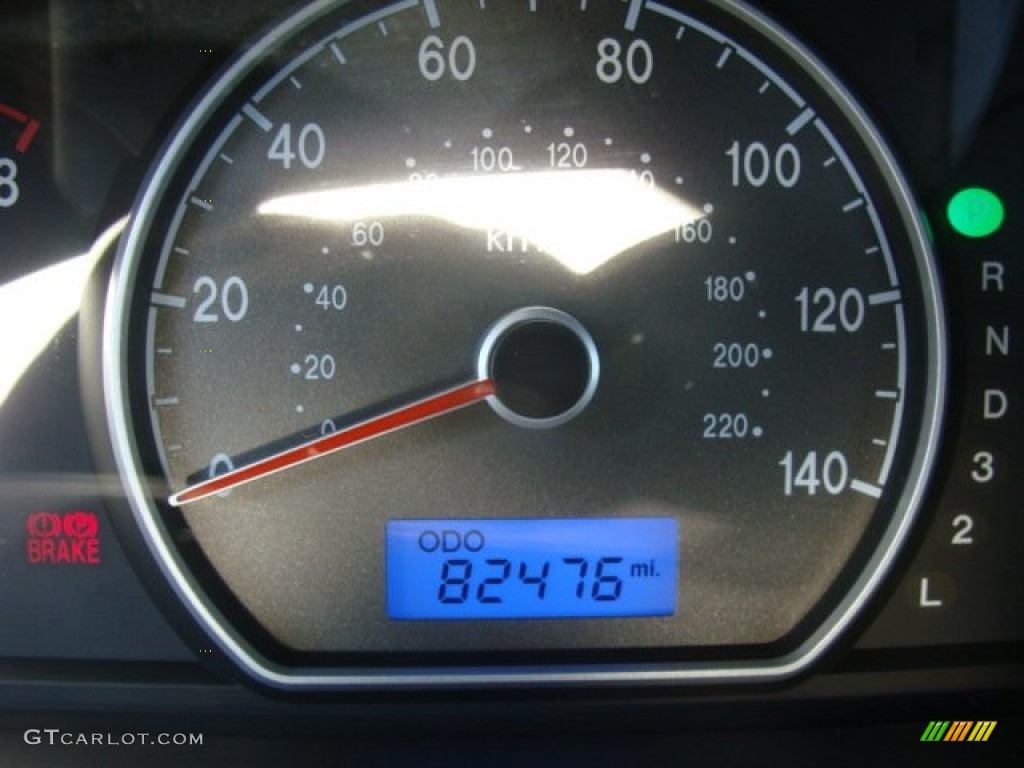 2007 Elantra GLS Sedan - Seattle Light Blue / Beige photo #15